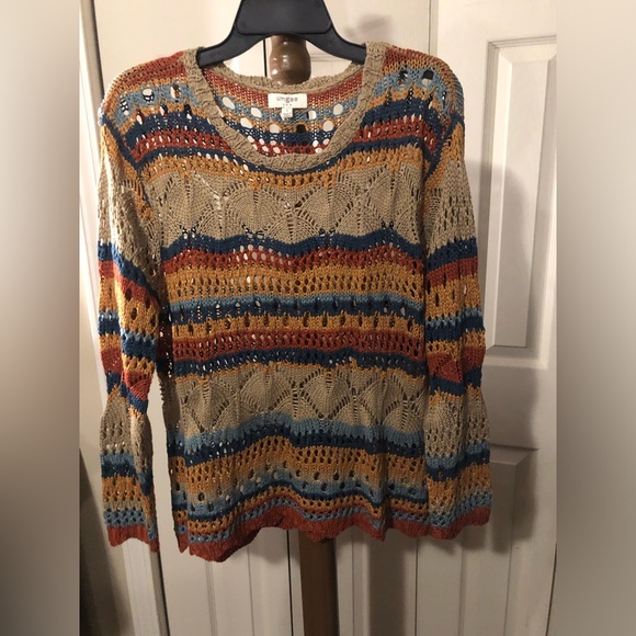 Umgee Sweaters - Umgee Multicolor Knit Sweater